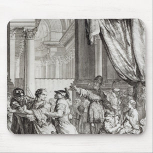 Jehoiada, High Priest of Jerusalem Proclaiming Mouse Pad