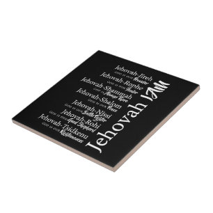 Jehovah names tile
