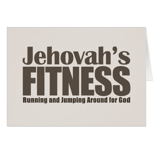 Jehovah's Fitness (Front Horizontal)
