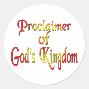 Jehovah's Witness Classic Round Sticker