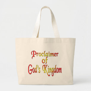 Jehovah's Witness Large Tote Bag