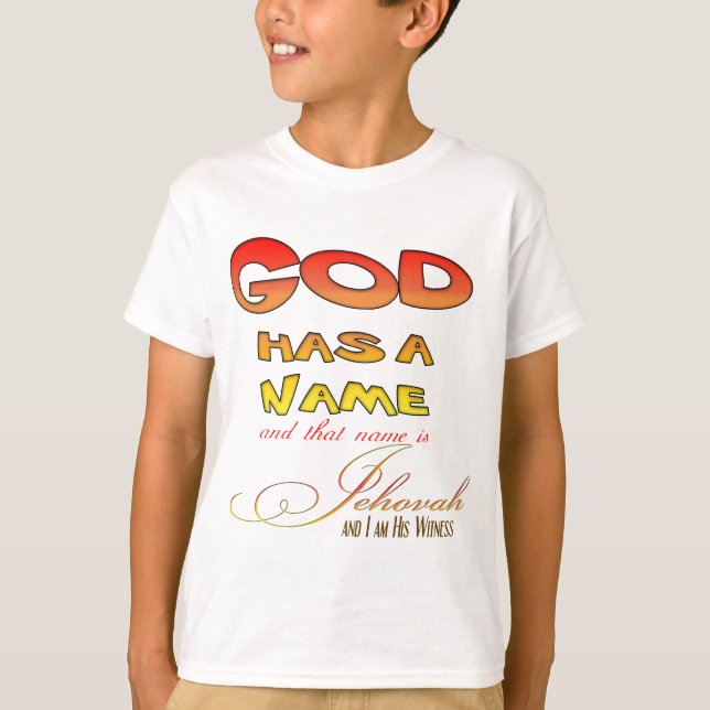 Jehovah's Witness Shirt (Front)