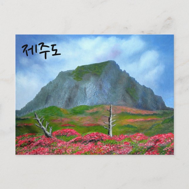 Jeju Island Korea (제주도) Postcard (Front)