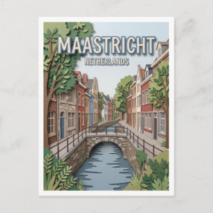Jekerkwartier Maastricht Netherlands Postcard