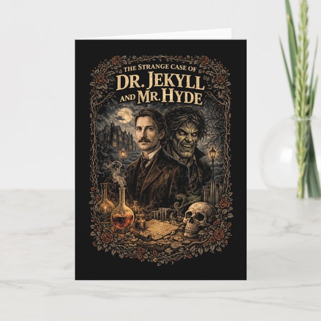Jekyll and Hyde Holiday Card (Front)