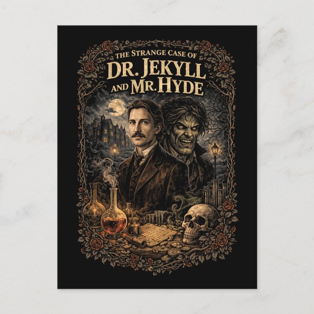 Jekyll and Hyde Postcard (Front)