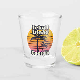 Jekyll Island Beach Georgia Shot Glass