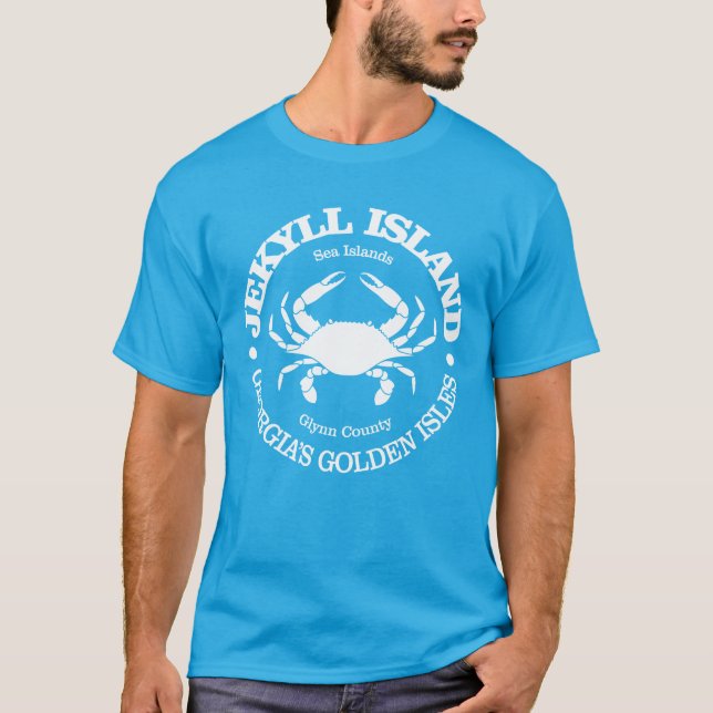 Jekyll Island (crab) T-Shirt (Front)