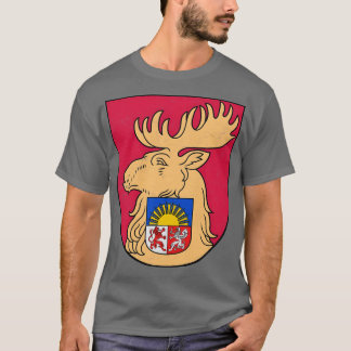 Jelgava Latvia Vintage Faded Style Design T-Shirt