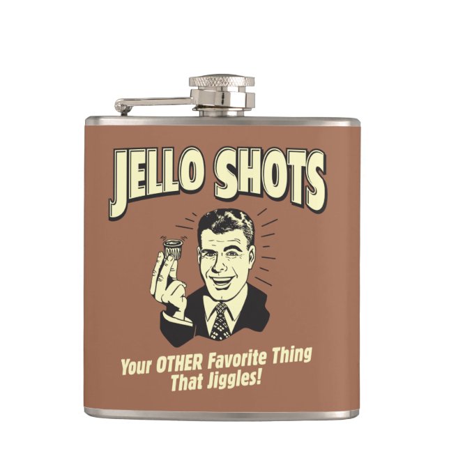 Jello Shots: Other Favourite Thing Hip Flask (Front)