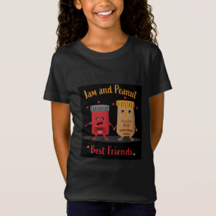 Jelly And Peanut Butter Sandwich Foodies  T-Shirt