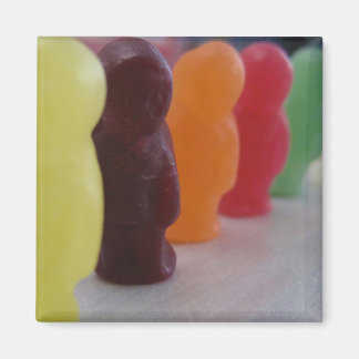 Jelly babies on parade magnet