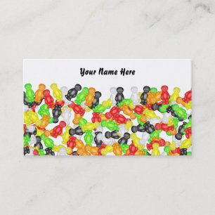 Jelly Baby Wallpaper, Your Name Here Business Card