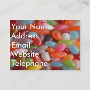 Jelly Bean Business Card