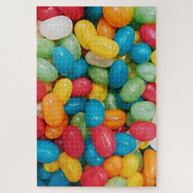 Jelly Bean Candies Colourful Jigsaw Puzzle (Vertical)