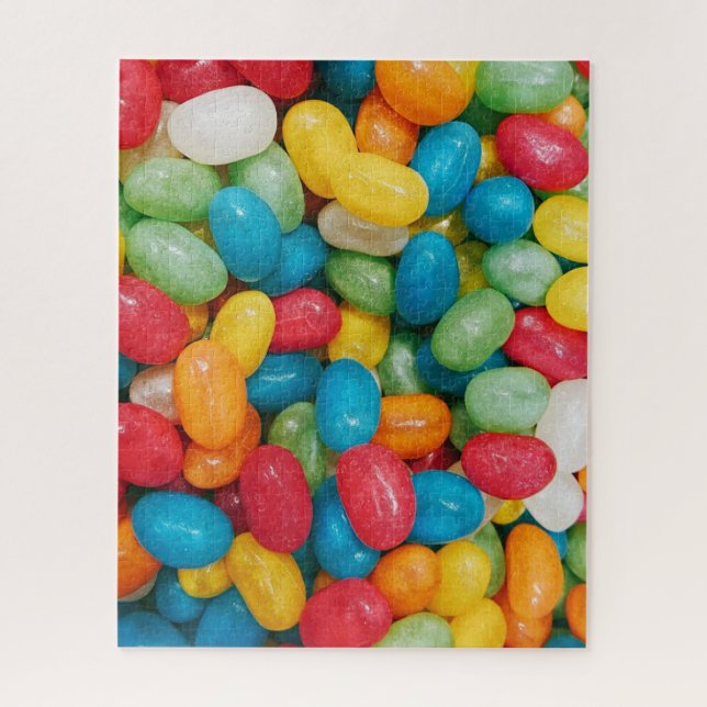 Jelly Bean Candies Colourful Jigsaw Puzzle (Vertical)