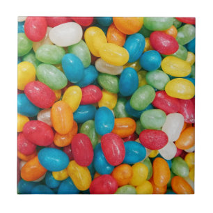 Jelly Bean Candies Colourful Tile