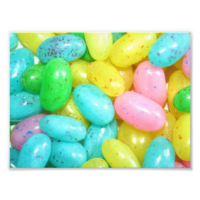 Jelly bean candies photo print (Front)