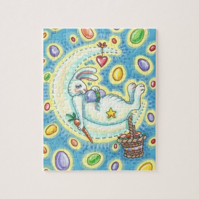 JELLY BEAN DREAMS EASTER BUNNY PUZZLE (Vertical)