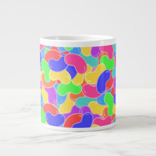 Jelly Bean Explosion Large Coffee Mug