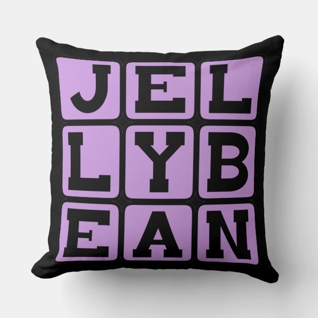 Jelly Bean, Flavoued Candy Cushion (Front)