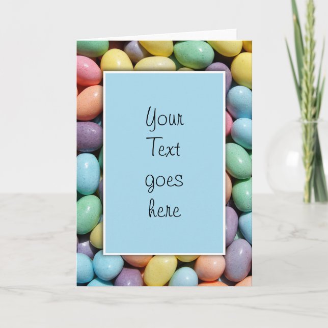 Jelly Bean Invitation Template (Front)