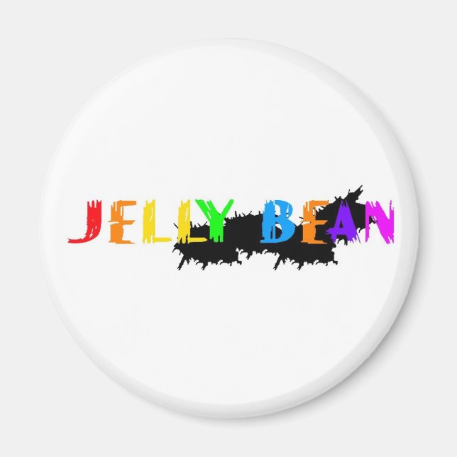 Jelly Bean logo Magnet (Front)