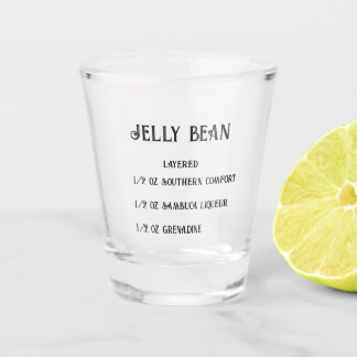 Jelly Bean Novelty Petal Press Co Shot Glass