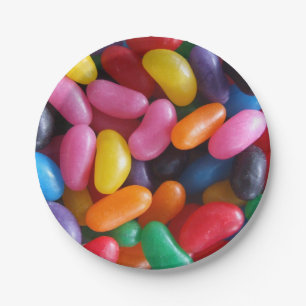 Jelly Bean Paper Plates