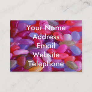 Jelly Bean pink Business Card