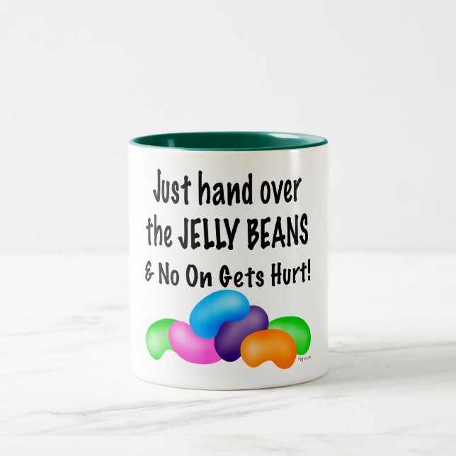 Jelly Bean Two-Tone Coffee Mug (Center)
