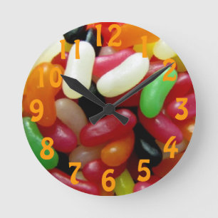 Jelly Bean Wall Clock