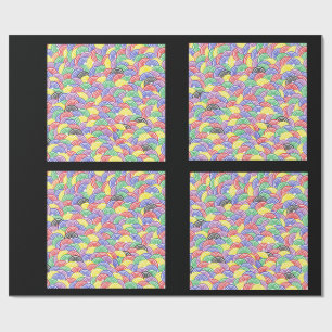 Jelly Bean Wrapping Papper Paper