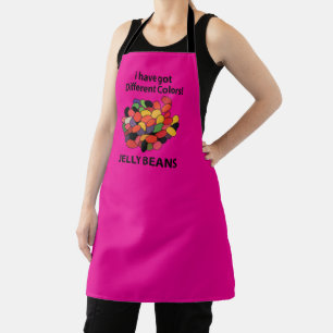 Jelly Beans Colourful Funny Jelly Beans Apron