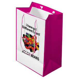 Jelly Beans Colourful Funny Jelly Beans Medium Gift Bag