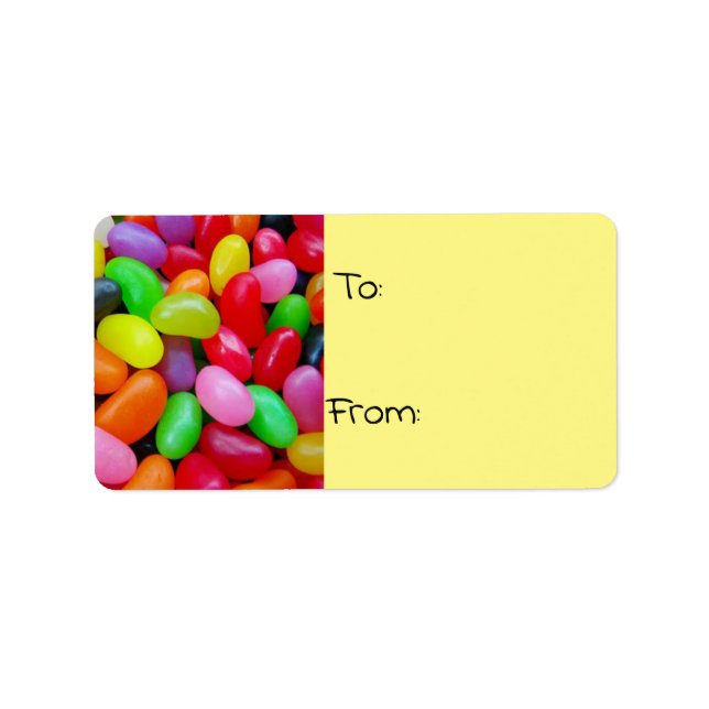 jelly beans label (Front)