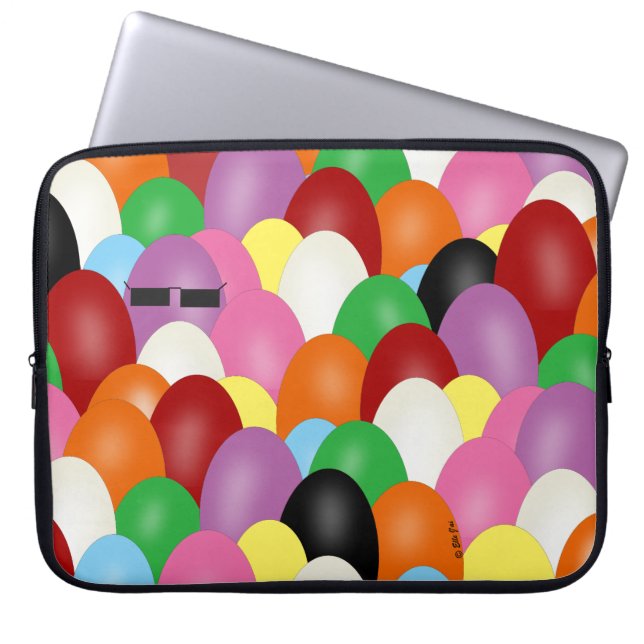 Jelly Beans Neoprene Laptop Sleeve (Front)