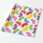 Jelly Beans Pattern Colourful Cute Wrapping Paper<br><div class="desc">Jelly Beans Pattern Colourful Cute Wrapping Paper for wrapping gifts at birthdays and other occasions.Have fun. Kids will love it.</div>