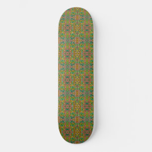Jelly Beans Plaid Skateboard