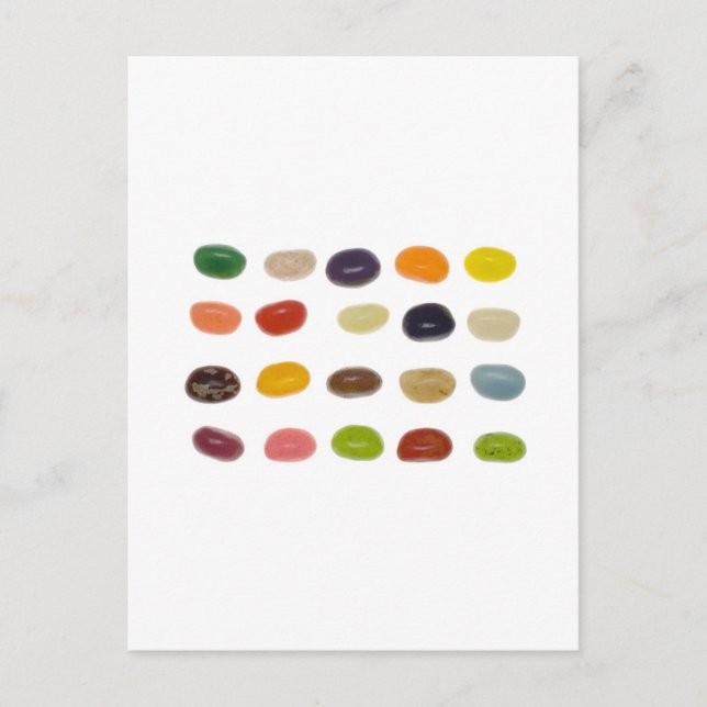 Jelly beans postcard (Front)