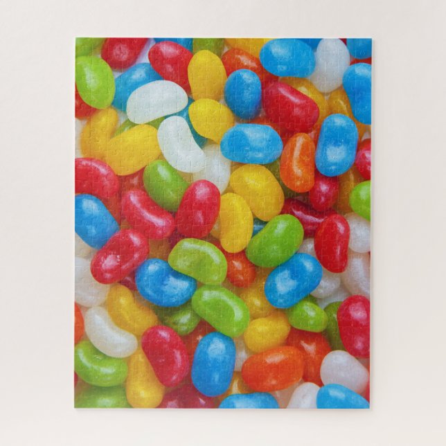 Jelly Beans, Rainbow Colored & Sweet Jigsaw Puzzle (Vertical)