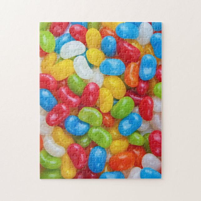 Jelly Beans, Rainbow Coloured & Sweet Jigsaw Puzzle (Vertical)