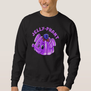 Jelly Dessert Inspired Jelly Related Tapioca Desig Sweatshirt