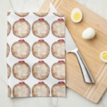 Jelly Doughnut Hanukkah Chanukah Holiday Sufganiyo Tea Towel<br><div class="desc">Towel features an original marker illustration of a jelly doughnut. A perfect Hanukkah gift for your favourite chef!

This Chanukah illustration is also available on other products. Don't see what you're looking for? Need help with customisation? Contact Rebecca to have something designed just for you.</div>