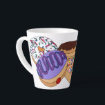 Jelly Doughnut Latte Mug<br><div class="desc">Jelly Doughnut Latte Mug</div>