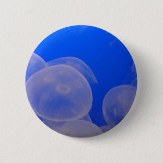 Jelly Fish 6 Cm Round Badge