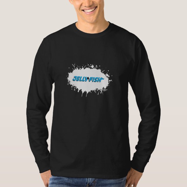 Jelly Fish Animal Fun Splash T-Shirt (Front)