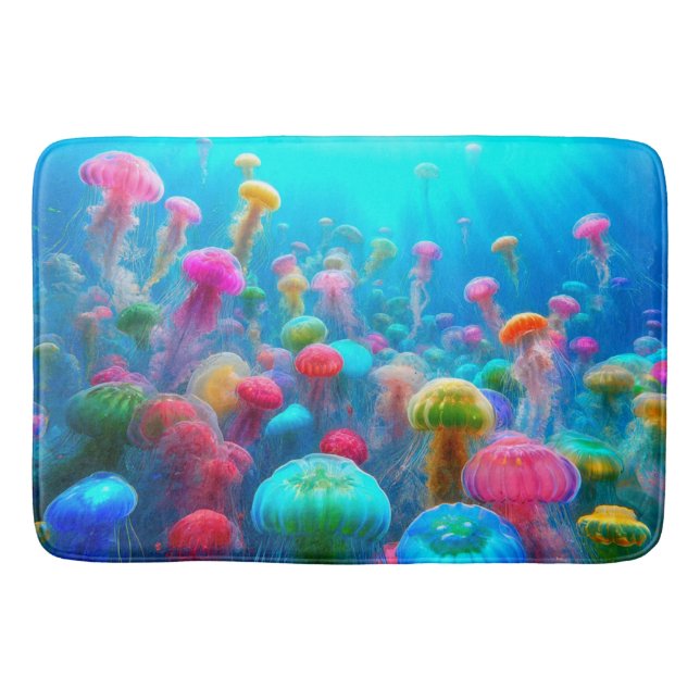 Jelly Fish Bath Mat (Front)