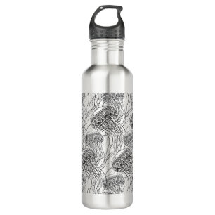 Jelly Fish Doodle 710 Ml Water Bottle