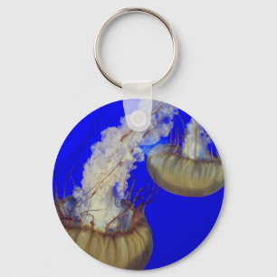 jelly fish keychain